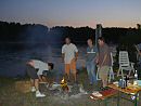 Grillen am Rhein 2003